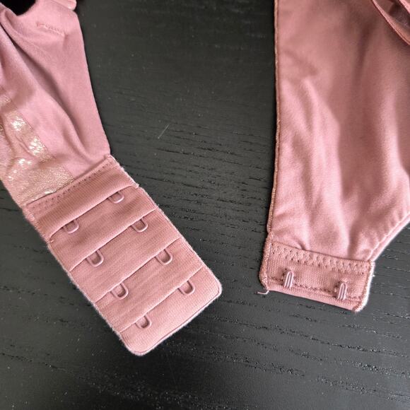 Victoria's Secret Perfect Shape Bra Padded Mauve Underwire 34D - Picture 8 of 10